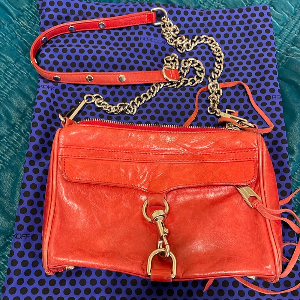 Red Rebecca Minkoff mini bag